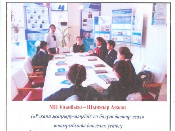 Абай мектебинде отілген іс-шаралар