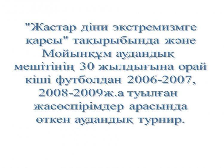 Аудандық турнир
