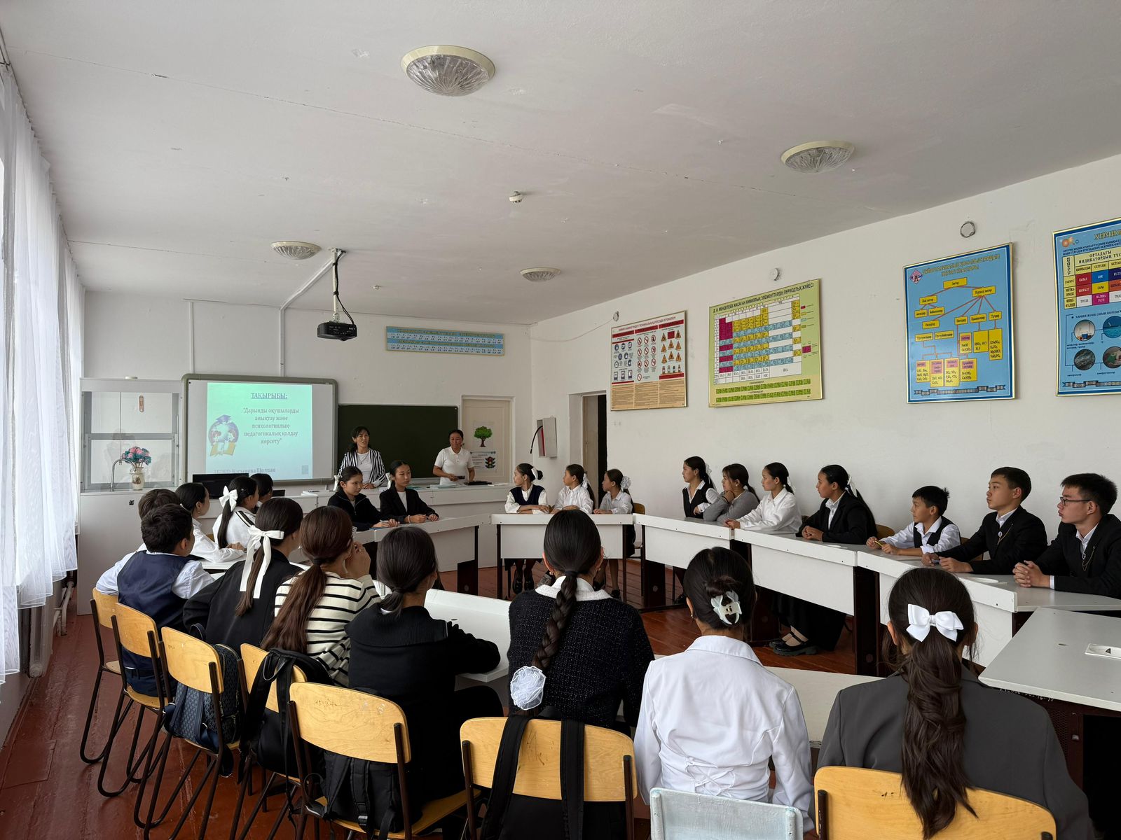 Дарынды оқушылармен жұмыс